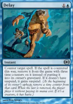 1x Delay Moderate Play MTG Magic - Kid Icarus - - Image 1