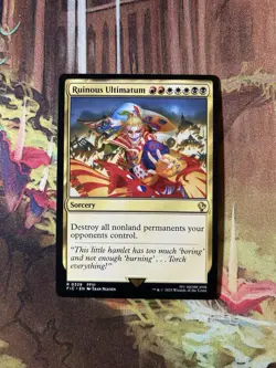 Ruinous Ultimatum Commander: FINAL FANTASY NM - Image 1