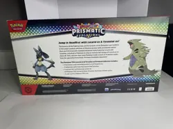 Pokemon Prismatic Evolutions Lucario & Tyranitar Premium Collection - Image 4