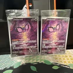 Pecharunt SVP 129 Black Star Promo Shrouded Fable Pokemon Center SEALED X2 - Image 1