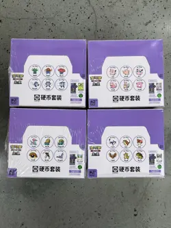 2025 Pokemon TCG-Chinese Collect 151 Surprise Coin Pikachu 4 box Sealed -KPK - Image 1