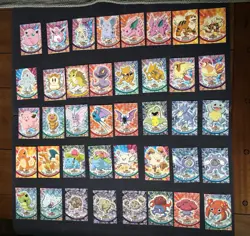 Topps Pokemon Series 1 - Black Label Lot Of 40 Cards - LP-NM - Non-Holo - Image 1