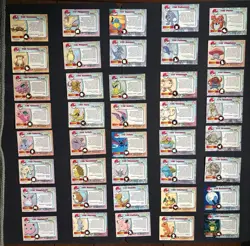 Topps Pokemon Series 1 - Black Label Lot Of 40 Cards - LP-NM - Non-Holo - Image 2