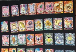 Topps Pokemon Series 1 - Black Label Lot Of 40 Cards - LP-NM - Non-Holo - Image 4