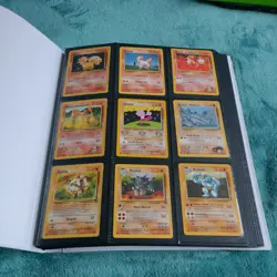 Old Vintage Wotc Pokemon Tcg Binder Bundle Joblot X127 Cards No Duplicates - Image 2