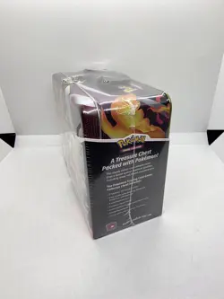 Pokemon TCG Fall 2020 Collectors Chest Tin Lunchbox 5 Booster Packs - NEW Sealed - Image 2