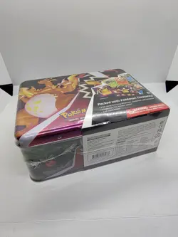Pokemon TCG Fall 2020 Collectors Chest Tin Lunchbox 5 Booster Packs - NEW Sealed - Image 5