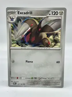 Excadrill 147/197 S & V Obsidian Flames Non Holo Pokemon TCG Mint Unplayed - Image 1