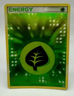 Grass Energy Holo 103/108 EX Power Keepers 2007 Pokemon TCG LP - Image 1