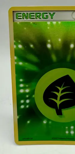 Grass Energy Holo 103/108 EX Power Keepers 2007 Pokemon TCG LP - Image 2