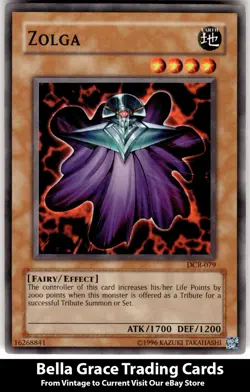 Zolga #DCR-079 Dark Crisis Yugioh Common - Image 1