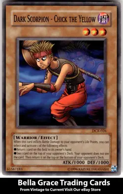 Dark Scorpion #DCR-026 Dark Crisis Yugioh Common - Image 1