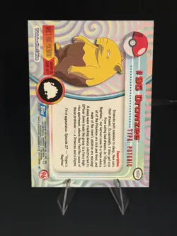 Topps Pokemon Drowzee #96 2000 TV Animation Edition Non Holo Blue Logo - Image 2