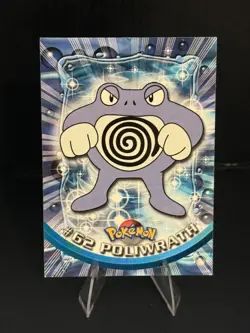 Poliwrath #62 Pokemon Topps Tv Animation Non Holo - Image 1