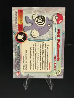 Poliwrath #62 Pokemon Topps Tv Animation Non Holo - Image 2