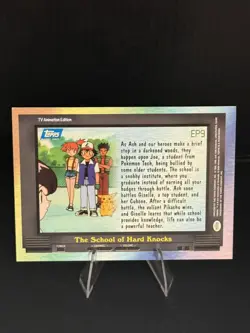 2000 Topps Pokemon Series 2 #EP9 (The School of Hard Knocks) Blue Logo MP - Image 2