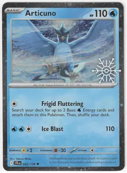 Articuno 32/159 Holiday Calendar STAMP Cosmos Holo | Pokemon Journey Together - Image 1