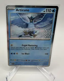 Articuno 32/159 Holiday Calendar STAMP Cosmos Holo | Pokemon Journey Together - Image 2