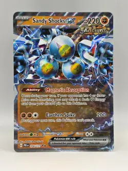 Sandy Shocks Ex 056/131 - Pokemon Prismatic Evolutions - Lightly Played Holo - Image 1