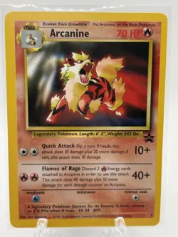 Pokemon TCG Arcanine WoTC Promo 06/53 English - Image 1