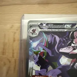 Pokemon TCG Marnie's Grimmsnarl EX 287/217 Ascended Full Art English Near Mint - Image 2