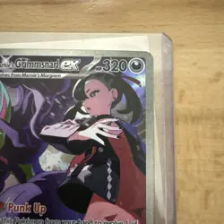 Pokemon TCG Marnie's Grimmsnarl EX 287/217 Ascended Full Art English Near Mint - Image 3