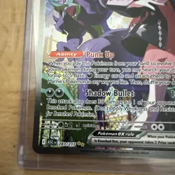 Pokemon TCG Marnie's Grimmsnarl EX 287/217 Ascended Full Art English Near Mint - Image 5