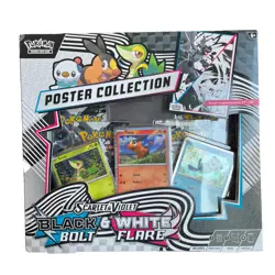 Pokemon TCG | Black Bolt & White Flare Unova Poster Collection - Image 1