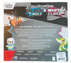 Pokemon TCG | Black Bolt & White Flare Unova Poster Collection - Image 2