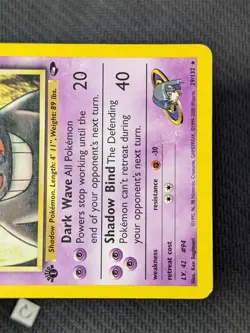 Sabrina's Gengar 29/132 - Gym Challenge 1st Edition Rare Pokemon TCG LP VLP - Image 5