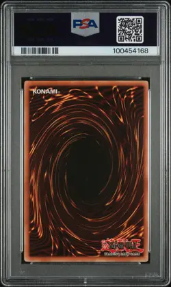 2002 YUGIOH BPT-005 RED-EYES B. DRAGON REVERSE FOIL ERROR PSA 9 MINT #100454168 - Image 2