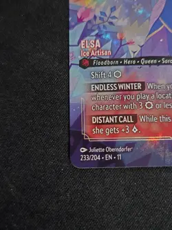Disney Lorcana Winterspell Elsa 233/204 - Ice Artisan (Enchanted) - Image 5