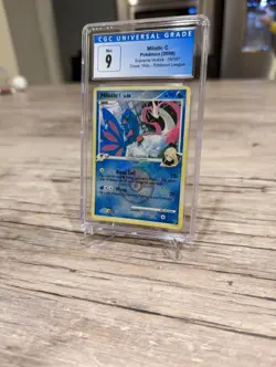 Pokemon Card Reverse Holo Milotic C 35/147 CGC 9 Mint Crosshatch League Promo - Image 2