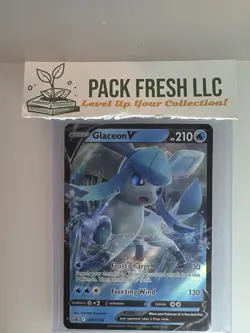 SWSH: Sword & Shield Promo Cards #SWSH196 Glaceon V - Image 1