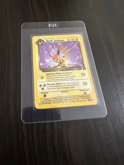 Dark Jolteon Team Rocket 38/82 Uncommon Vintage Pokemon TCG Card - Image 3