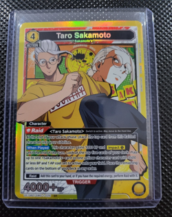Bandai Union Arena SAKAMOTO DAYS Holo Character 2-Card Lot Sakamoto Mashimo - Image 1