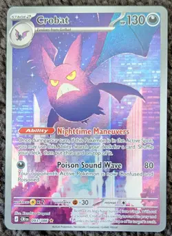 Crobat - 093/086 - Illustration Rare - Chaos Rising - NM/M - Pokemon Card - Image 1