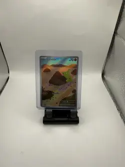 Pokemon SV03 Obsidian Flames Larvitar Holo Card 203/197 IR - Image 1