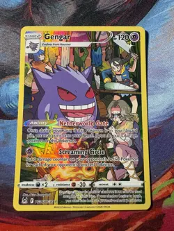Pokemon TCG Gengar TG06/TG30 Lost Origin Trainer Gallery Card NM Condition - Image 1