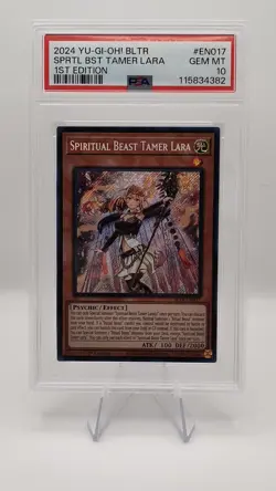 Spiritual Beast Tamer Lara BLTR-EN017 YuGiOh Battles of Legend: Terminal Revenge - Image 1