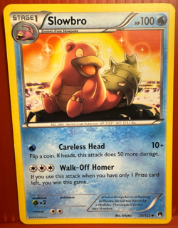 Slowbro 20/122 Uncommon - Pokemon XY Breakpoint Card - Image 1