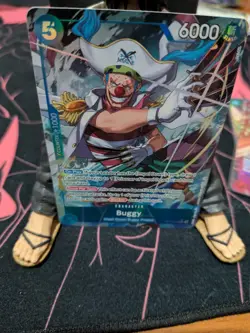 Buggy (Alt Art) OP16-048 SR The Time of Battle ONE PIECE Card Game ENGLISH - Image 1