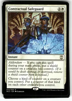 MAGIC CONTRACTUAL SAFEGUARD 14 COMMANDER: STREETS OF NEW CAPENNA NM - Image 1