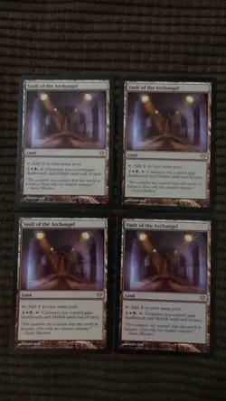 Magic: the Gathering / MtG Vault of the Archangel x4 Dark Ascension - Image 1