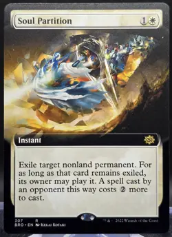 Soul Partition #107 The Brothers' War Extended Art Regular Rare - Image 1
