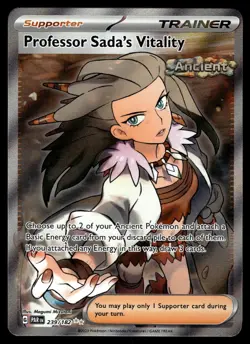 Professor Sada's Vitality 239/182 Ultra Rare Paradox Rift Pokemon Near Mint - Image 1