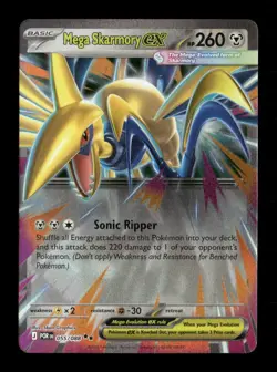 Mega Skarmory ex 055/088 Perfect Order NM/M Pokemon - Image 1