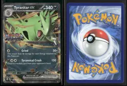 Tyranitar ex 064/131 Holo Double Rare Prismatic Evolutions NM/M Pokemon - Image 3