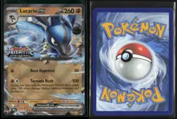 Lucario ex 051/131 Holo Double Rare Prismatic Evolutions NM/M Pokemon - Image 3