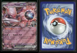 Team Rocket's Mewtwo ex 081/182 Double Rare Destined Rivals NM/M Pokemon - Image 3